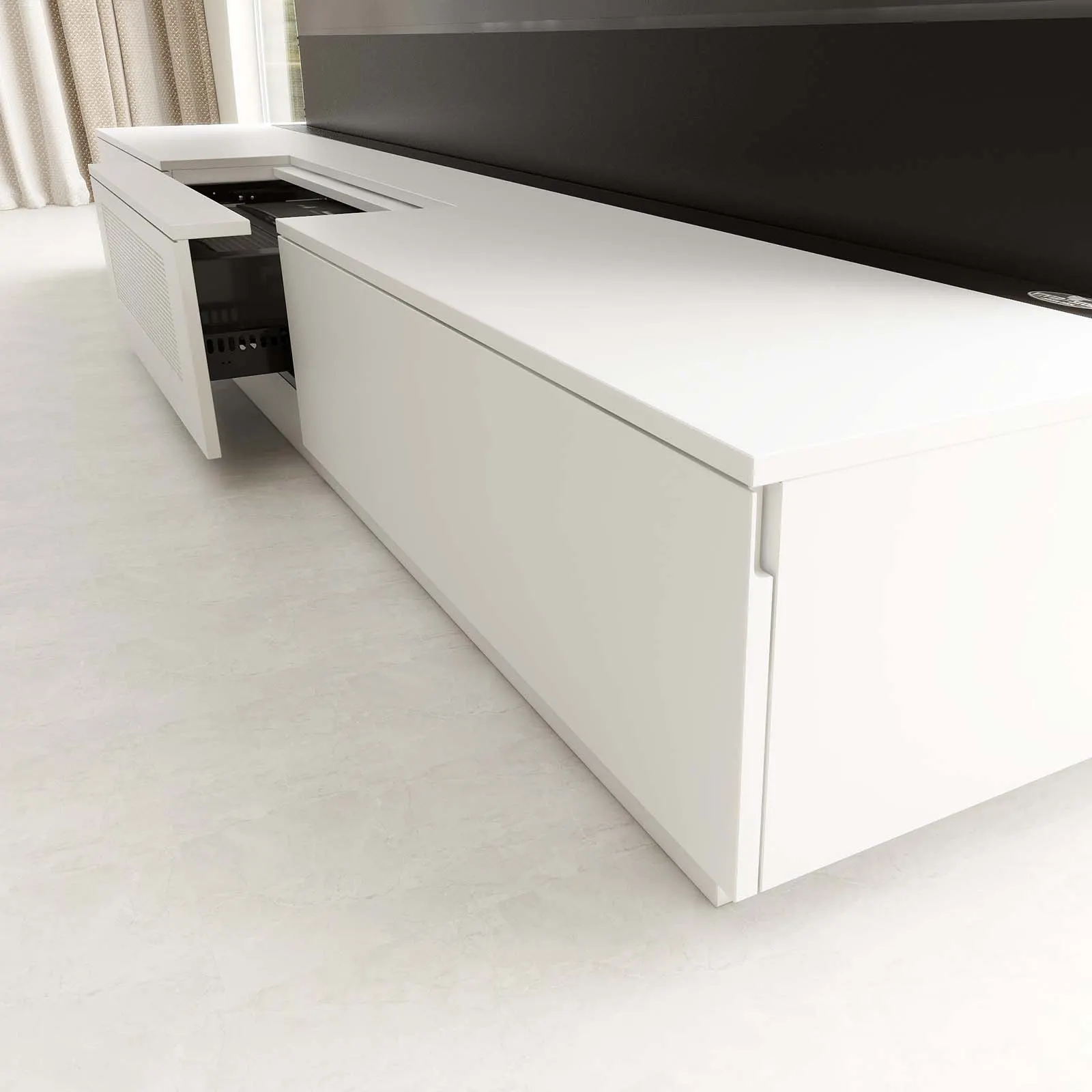 Barcelona Mark III Motorized Laser TV Cabinet by VIVIDSTORM — view 2 of 9