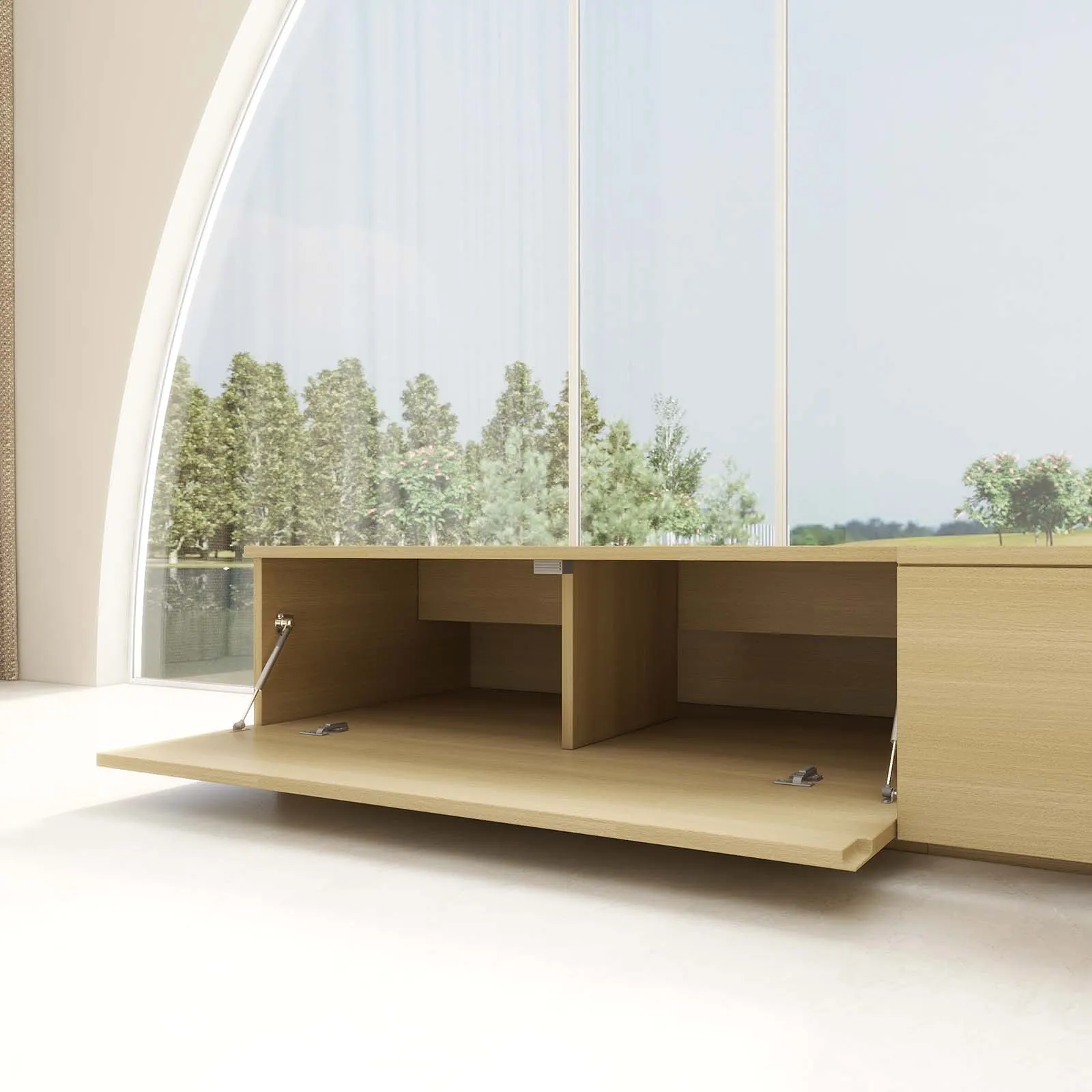 Barcelona Mark III Motorized Laser TV Cabinet by VIVIDSTORM — view 7 of 9