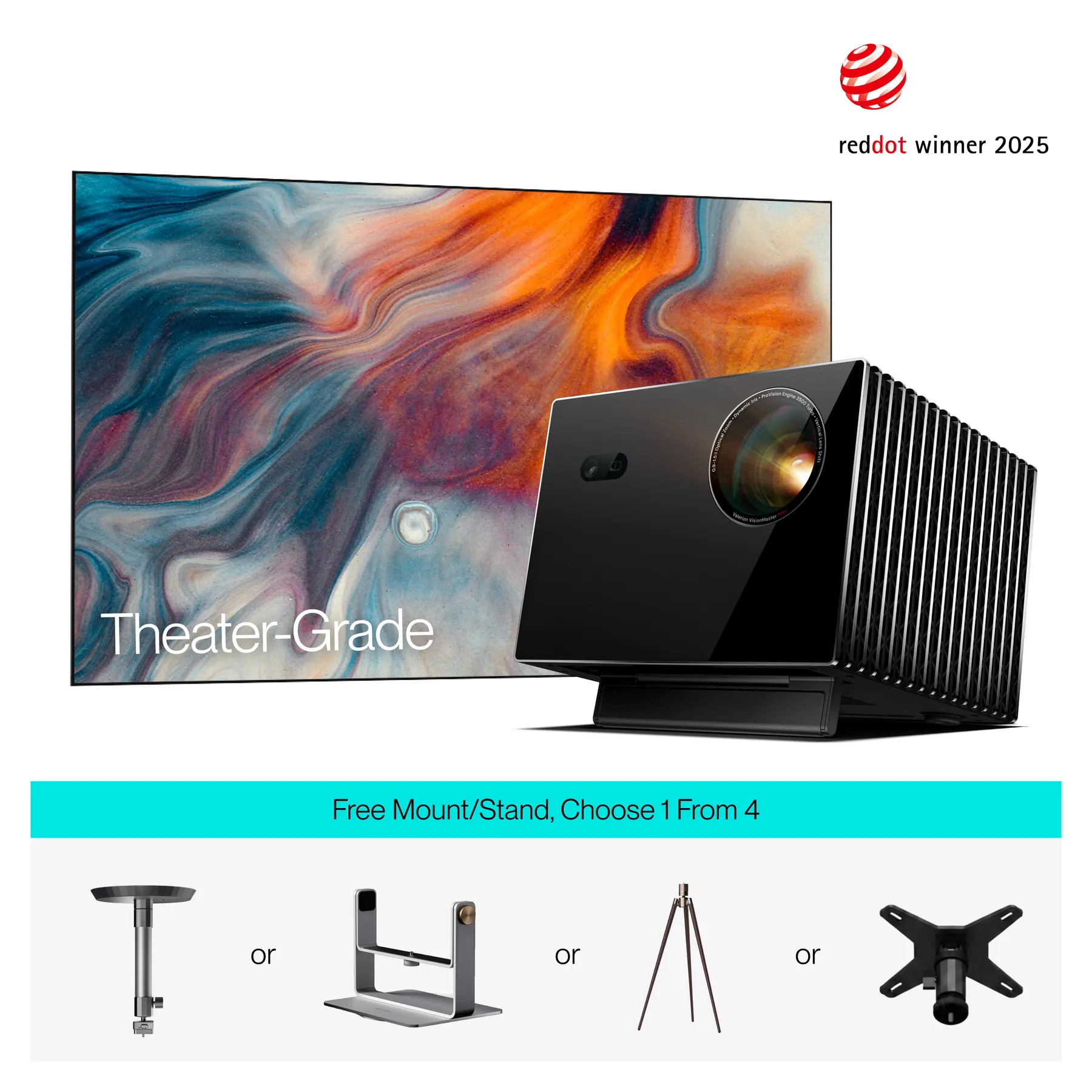 Valerion Max 4K RGB Triple Laser Projector by Valerion — view 9 of 9