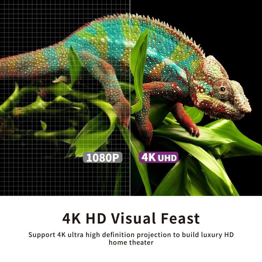 PRO Slimline Motorized Drop-Down UST ALR Projector Screen by VIVIDSTORM — view 6 of 10