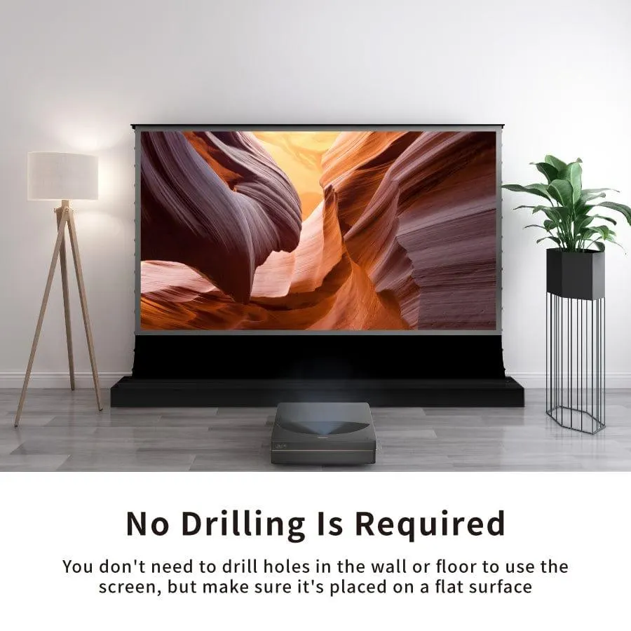 S PRO Motorized Floor-Rising UST ALR Projector Screen by VIVIDSTORM — view 9 of 10